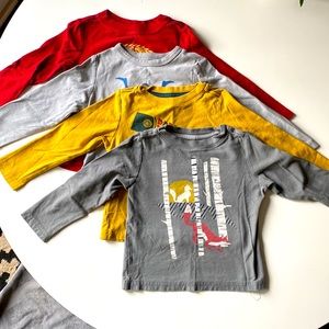 Tea Collection Bundle - 5 shirts! Long sleeved cotton tees (5)